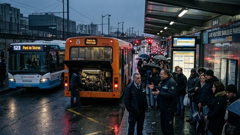 6000 Courses de Bus Supprimées Chaque Semaine en Grande Couronne : Pourquoi Ça Coince