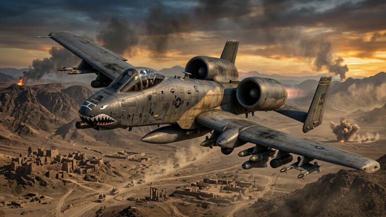 A-10 Warthog : Pourquoi Cet Avion Légendaire Reste en Service Jusqu&rsquo;en 2030