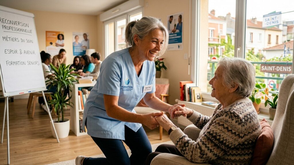 À 60 Ans, Paulette Devient Auxiliaire De Vie Grâce À Une Formation Innovante