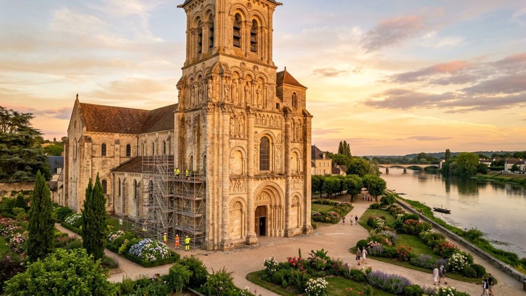 Abbaye Saint-Benoît-sur-Loire : 10 000 Euros pour Sauver ce Joyau Roman