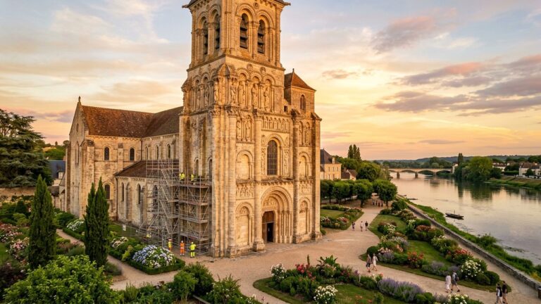 Abbaye Saint-Benoît-sur-Loire : 10 000 Euros pour Sauver ce Joyau Roman