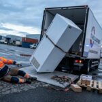 Accident dans les Yvelines : Écrasé par un Frigo de 300 Kg