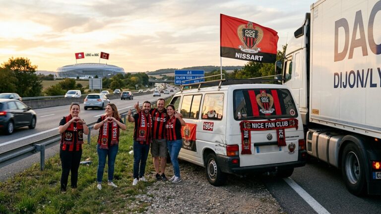 Accident de Supporters OGC Nice sur la Route de Lille : Message Fort du Club