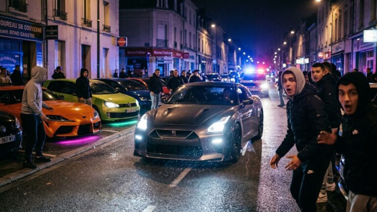 Accident Grave À Reims : Voiture Percute Foule Lors Rassemblement Tuning