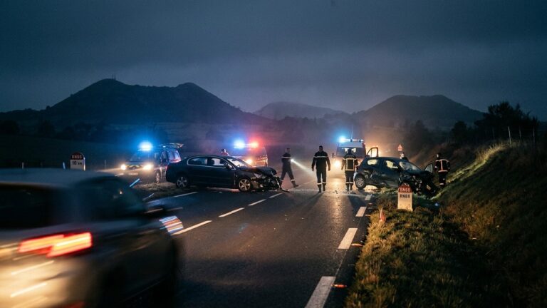 Accident Mortel en Haute-Loire : Trois Adolescentes Tuées sur la Route