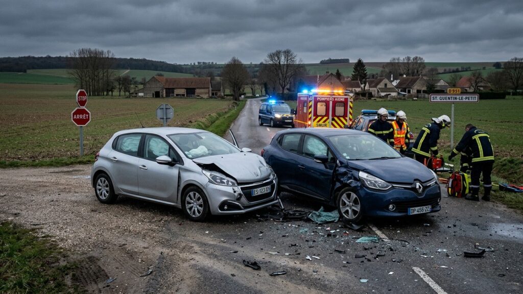 Accident Tragique Dans L&rsquo;Aisne : Trois Néerlandais Tués Sur La Route