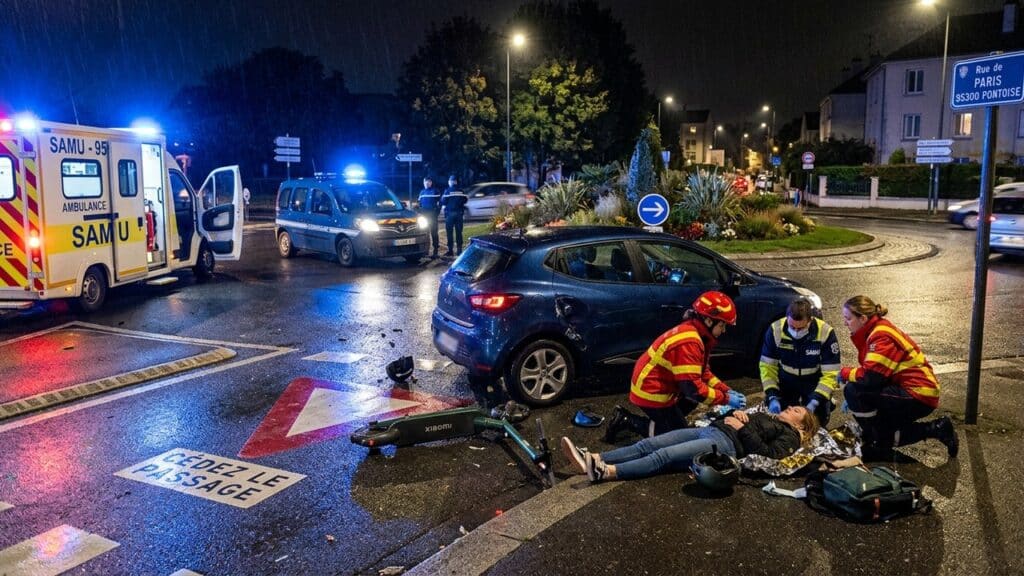 Accident Trottinette Électrique Val-d&rsquo;Oise : Jeune Fille Gravement Blessée