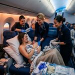 Accouchement en Vol : Un Bébé Naît à Bord et Force l&rsquo;Atterrissage d&rsquo;Urgence
