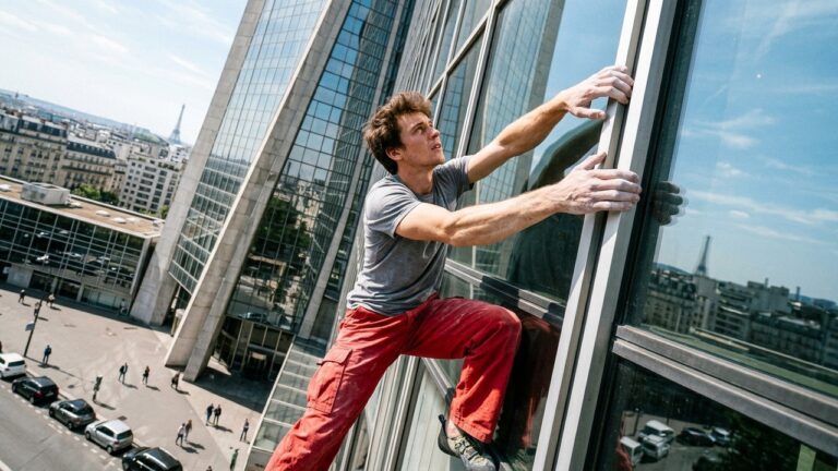 Alexis Landot Escalade la Tour Montparnasse à Mains Nues