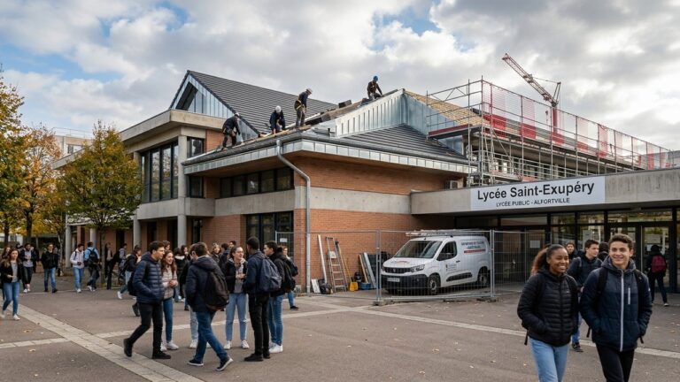 Alfortville : Lycée Maximilien-Perret en Voie d&rsquo;Étanchéité Complète