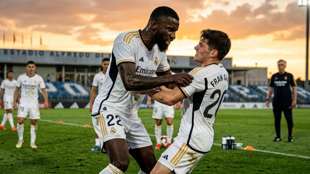 Alvaro Carreras Réagit aux Rumeurs de Gifle par Rüdiger au Real Madrid