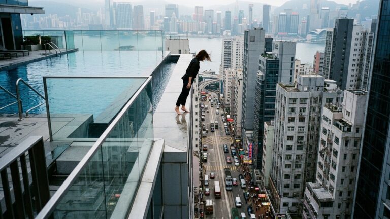 Américaine Chute du 29e Étage à Hong Kong : Sept Piétons Blessés