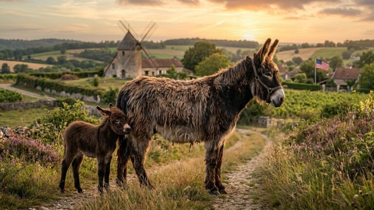 Américains Sauvent les Baudets du Poitou : Une Race Française Renaissance