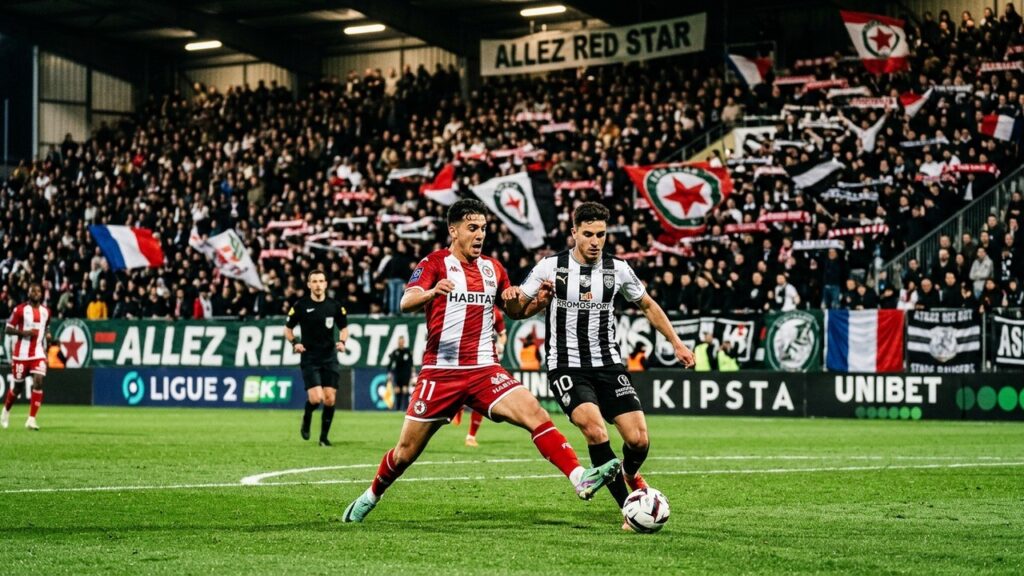 Amiens Red Star : Heure, Chaîne TV et Enjeux Cruciaux de Ligue 2