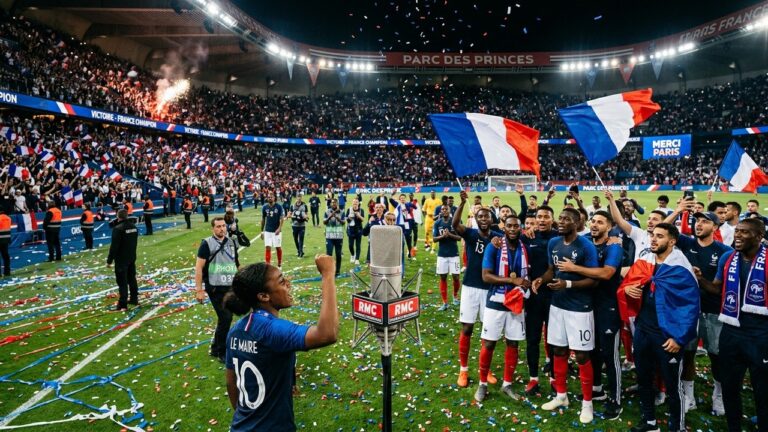 AmineMaTue Fier d&rsquo;Être Français Après Victoire Streameurs Parc des Princes