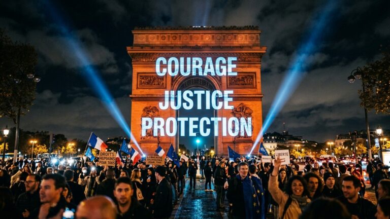Amnesty Interpelle les Dirigeants : Projections Choc sur les Monuments Parisiens