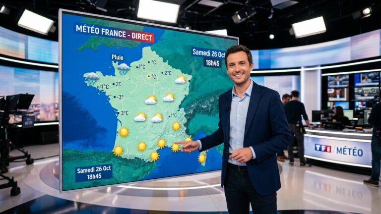 Ange Noiret Reprend la Météo du Week-End sur TF1