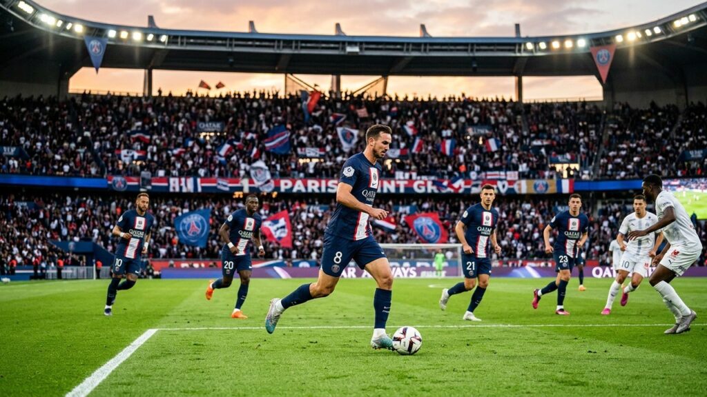 Angers PSG : Composition Officielle avec Ruiz et Barcola Titulaires