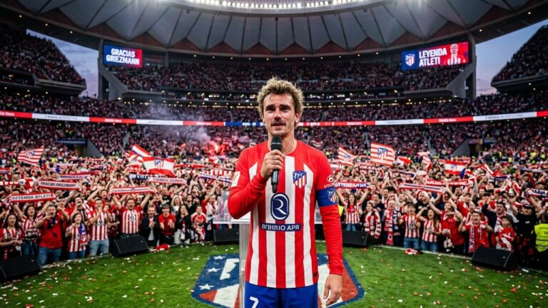 Antoine Griezmann : Émotion Larmeuse pour ses Adieux à l&rsquo;Atlético