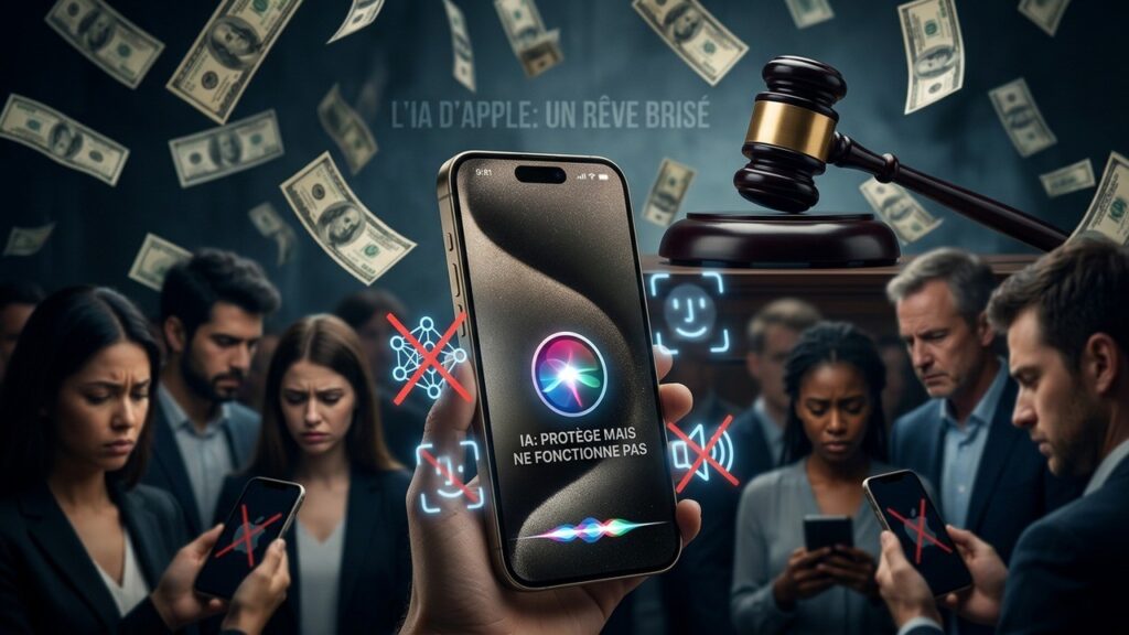 Apple Verse 250 Millions pour Fausses Promesses IA sur Siri