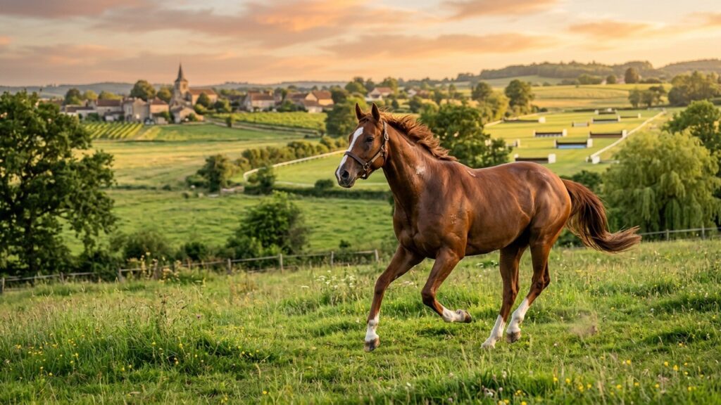 Après la Course : La Seconde Vie Paisible des Chevaux de Steeple