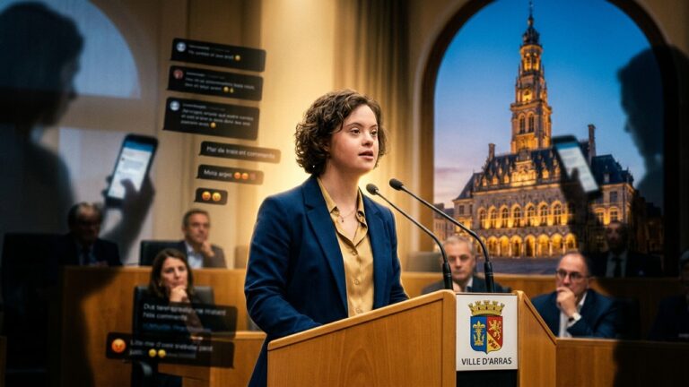 Arras : Maire Porte Plainte Après Moqueries d’un Influenceur sur Élue Trisomique