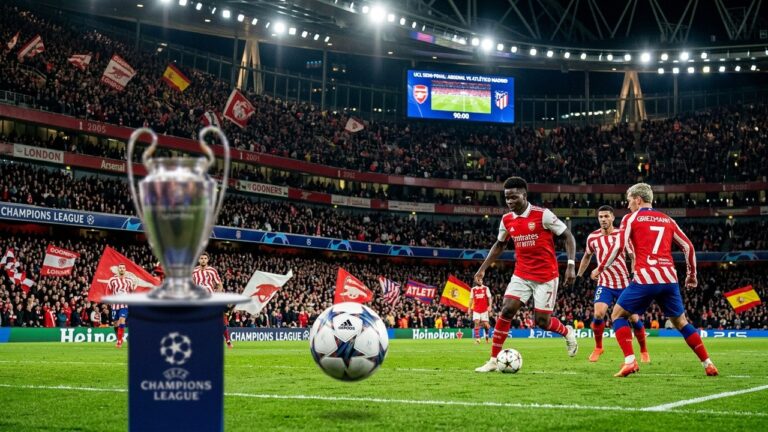 Arsenal Atlético Madrid : Les Gunners proches de la finale européenne
