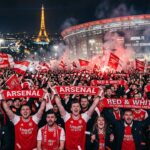 Arsenal Fans Gonflés à Bloc Avant Finale Ligue des Champions PSG