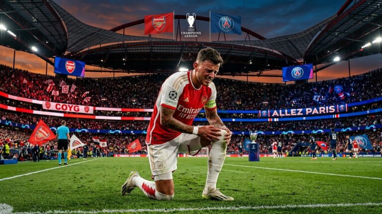 Arsenal S&rsquo;Inquiète Pour Ben White Avant Finale PSG