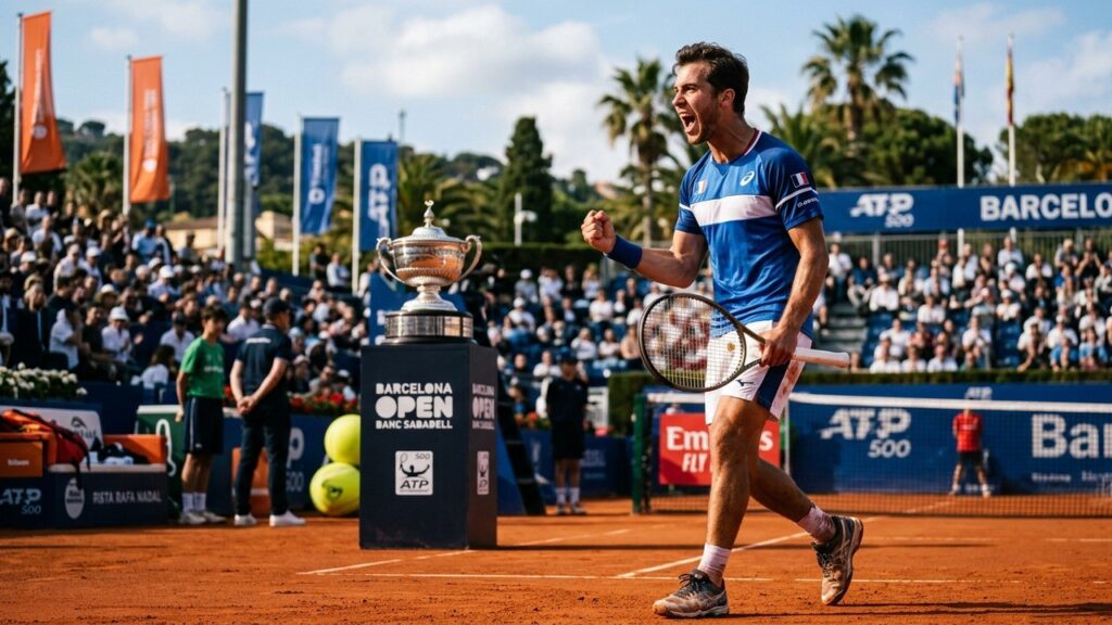 Arthur Fils Sacré à Barcelone : Premier Titre 2026 Avant Roland-Garros