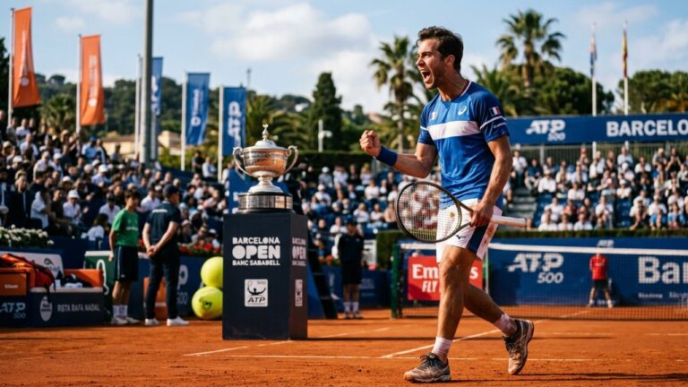 Arthur Fils Sacré à Barcelone : Premier Titre 2026 Avant Roland-Garros