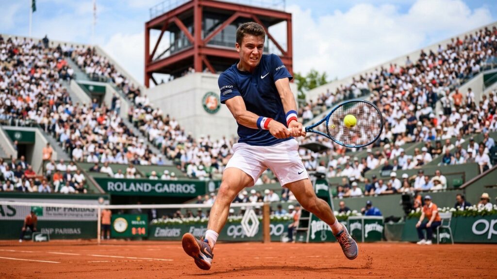 Arthur Gea Prêt à Surprendre Khachanov à Roland-Garros