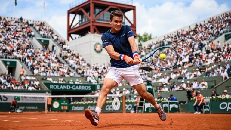 Arthur Gea Prêt à Surprendre Khachanov à Roland-Garros
