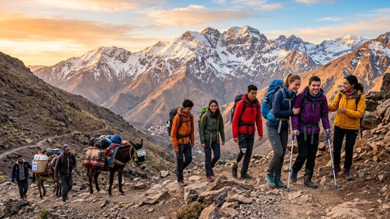 Ascension du Mont Toubkal : Un Défi Humain pour l’Inclusion