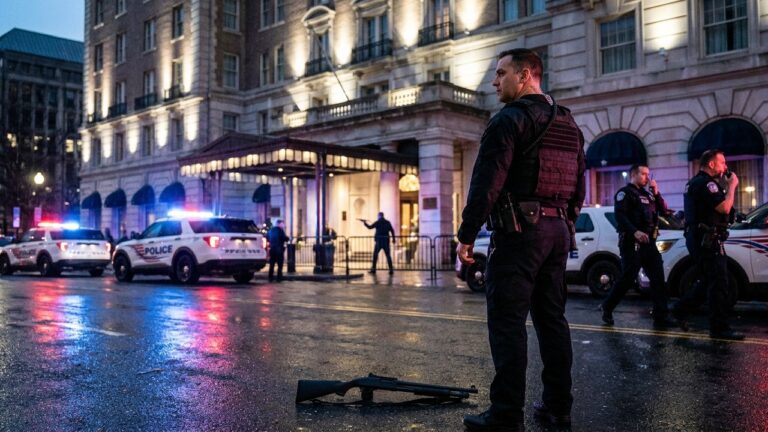 Assaillant Gala Maison Blanche : La Balle Qui Vise Un Policier