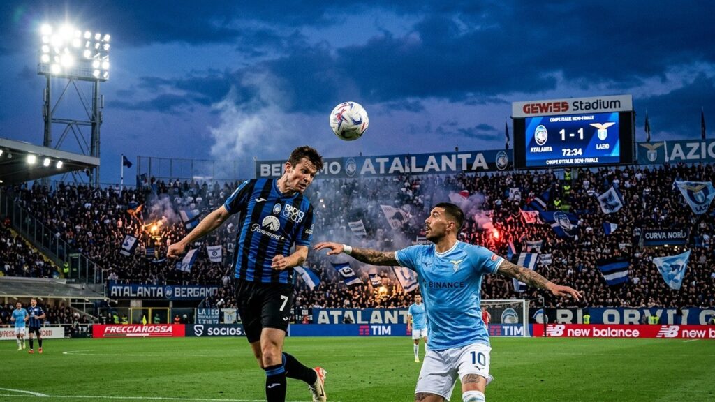 Atalanta Bergame – Lazio Rome : Heure et Chaîne pour la Demi-Finale Retour