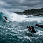 Attaque Marine lors d&rsquo;une Épreuve de Surf en Nouvelle-Zélande