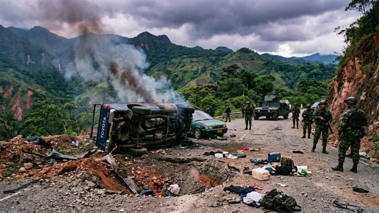 Attentat en Colombie : 12 Morts Avant l&rsquo;Élection Présidentielle