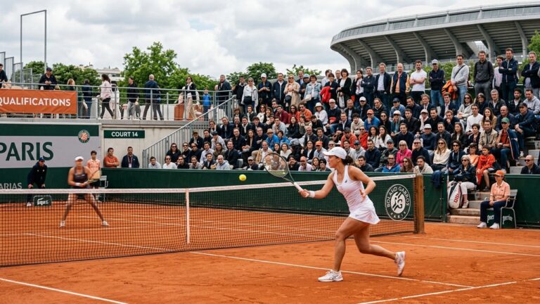 Au Cœur des Qualifications Roland-Garros 2026 : Ambiance Authentique