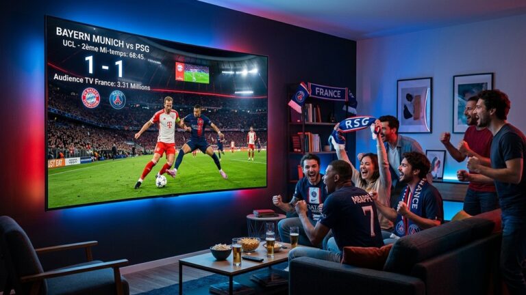 Audiences TV : Bayern-PSG sur Canal+ Écrase Tout