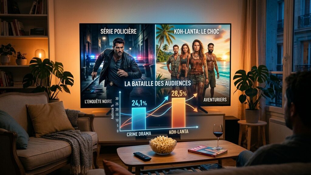 Audiences TV : Florent Manaudou Devance Koh-Lanta et TF1