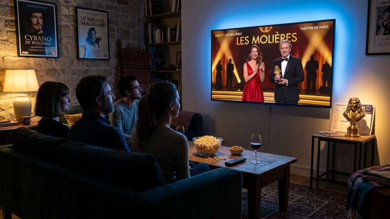 Audiences TV : Les Molières Bondissent de Plus de 50% sur la Deux