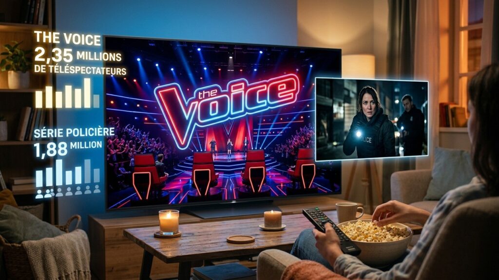 Audiences TV : The Voice Triomphe Face à Capitaine Marleau