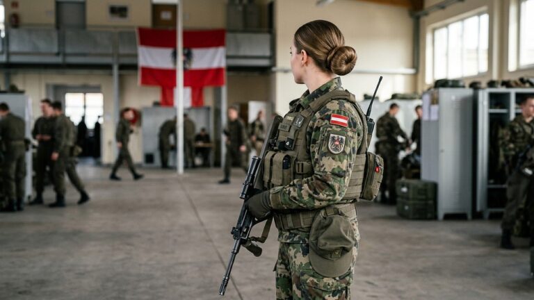 Autriche : Soldats Hommes Autorises a Porter Cheveux Longs et Chignons