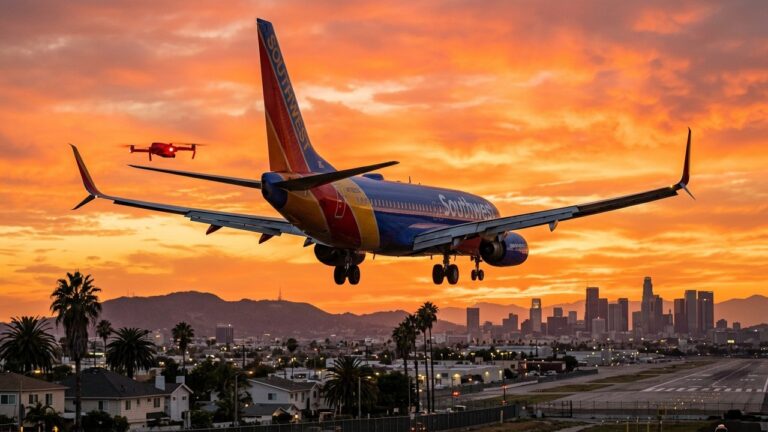 Avion Heurte Drone en Californie : Une Frayeur à l&rsquo;Atterrissage