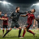 Bagarre Générale en Liga 2 : Le Craquage d&rsquo;un Gardien qui Choc
