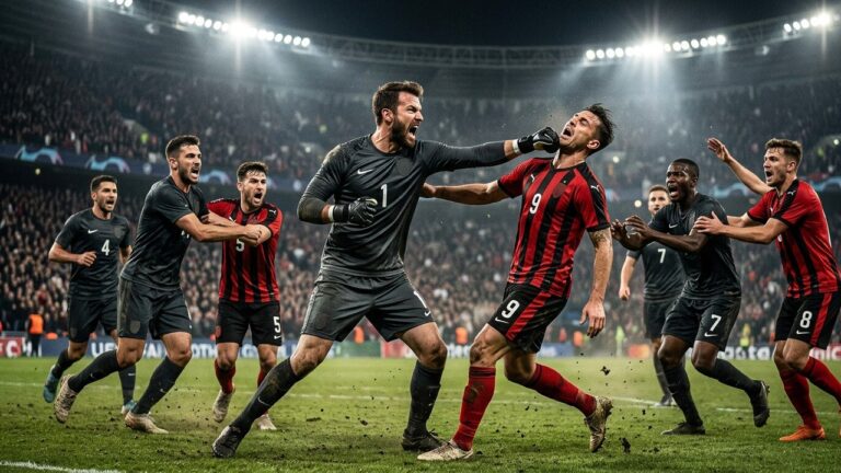 Bagarre Générale en Liga 2 : Le Craquage d&rsquo;un Gardien qui Choc