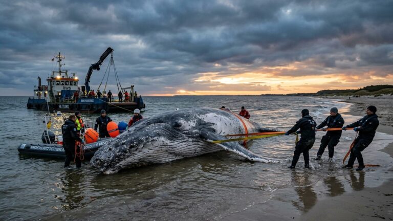 Baleine Échouée en Allemagne : Un Sauvetage Dramatique en Mer Baltique