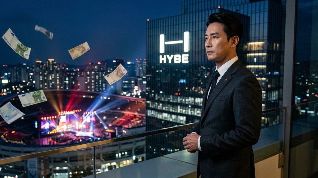 Bang Si-hyuk : Mandat d’Arrêt pour DétournementGenerating detailed blog article on Bang Si-hyuk allegations de 115 Millions d’Euros