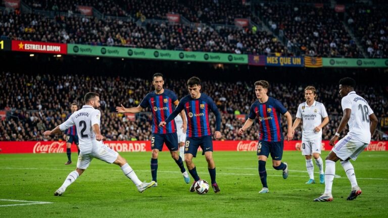 Barça-Real : Le Milieu Catalan Expose les Failles Madrilènes